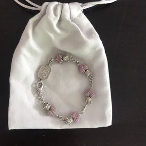 King (Queen) Baby Sterling Silver Bracelet